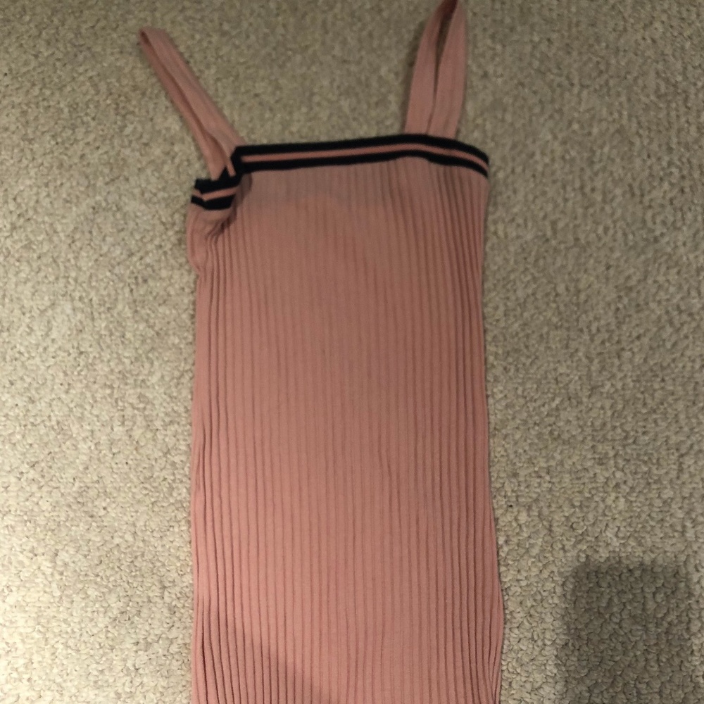 Pink Knit Dress